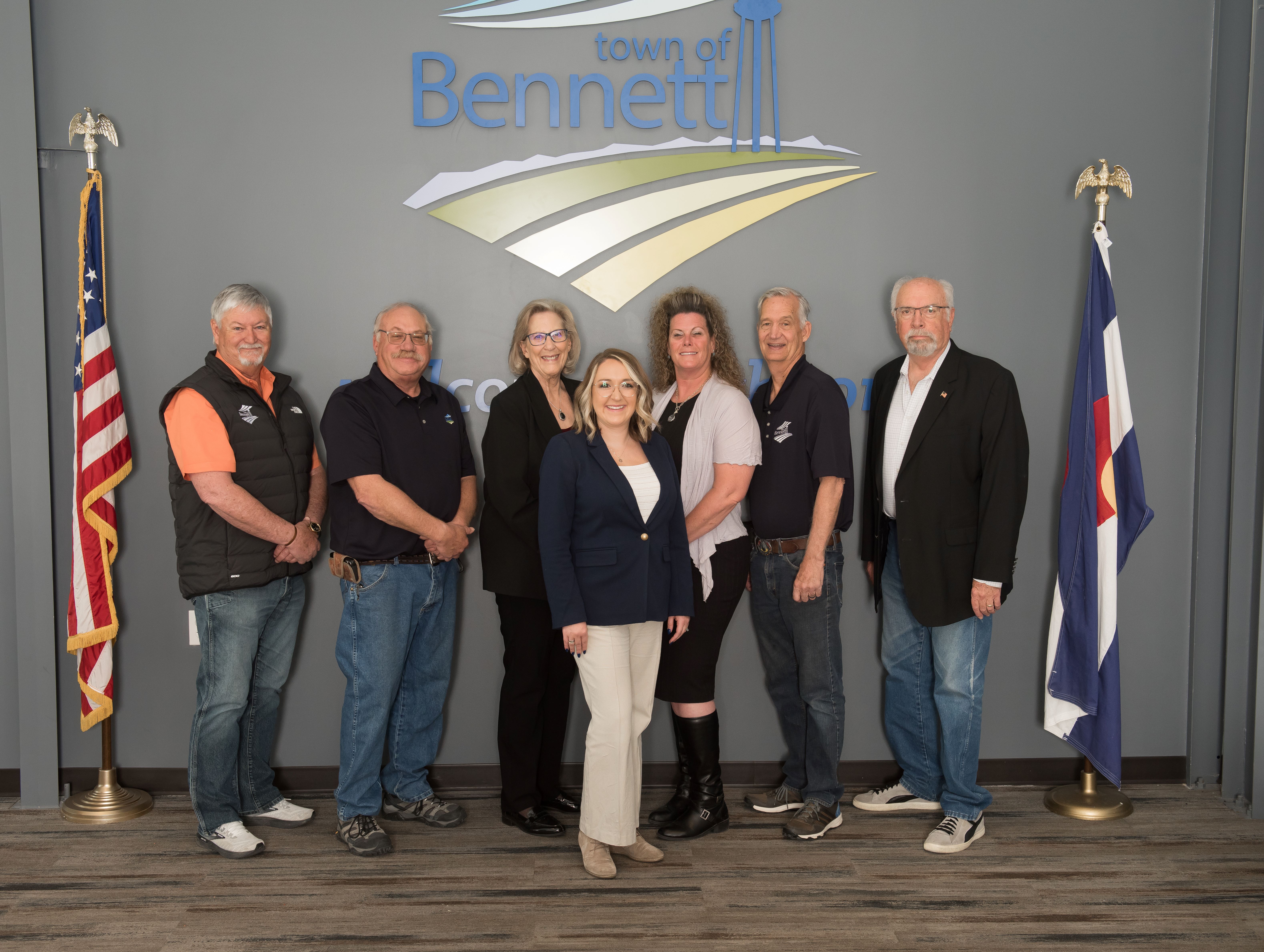 Bennett Board of Trustees group photo