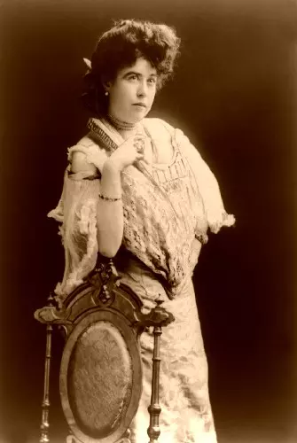Black and white photo of Molly Brown